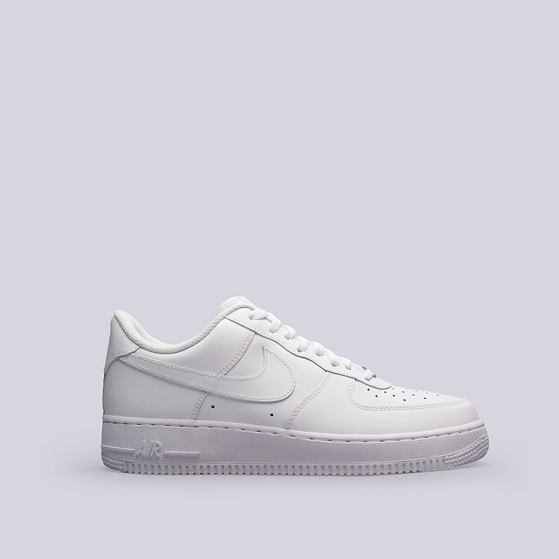 мужские белые кроссовки Nike Air Force 1 `07 315122-111 - цена, описание, фото 1